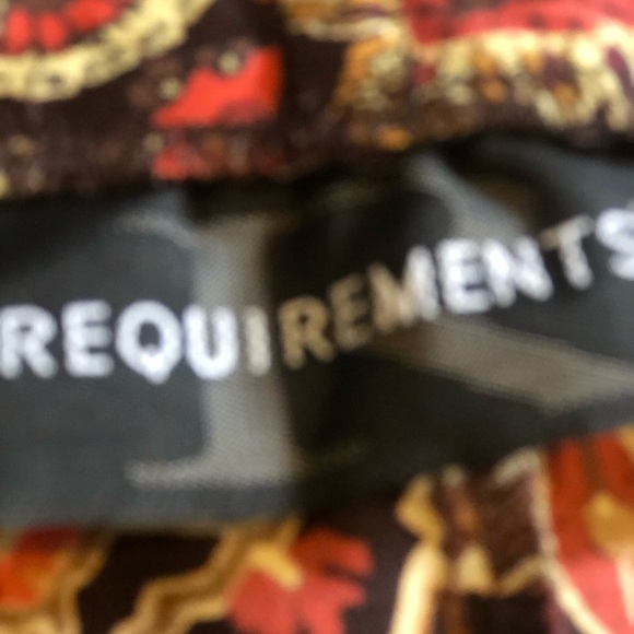 Retro 90’s- Y2K skirt - Requirements - brown & orange autumn toned, floral print - Picture 4 of 6